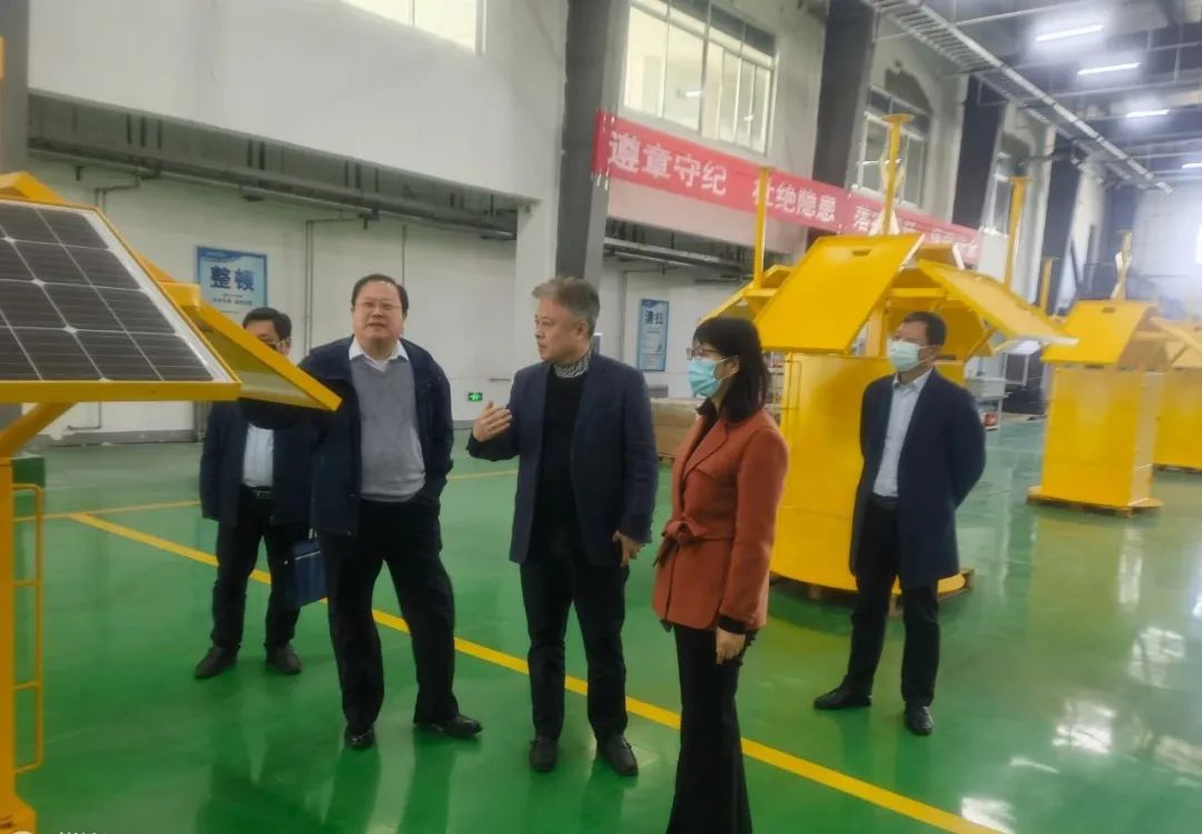 烟台市工商联来山东深海海洋科技走访调研
